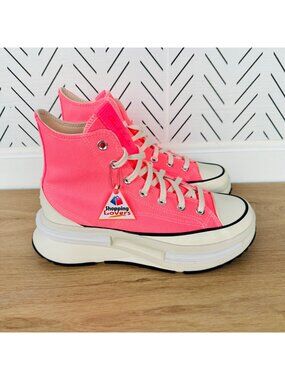 ⭐Converse Run Star Hike Legacy CX Hi 7 Men's Shoes Electric Pink Sneaker A05012C